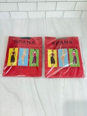 SPANX Footless Bodyshaping Pantyhose -Black Spice Size C